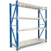 400kg 2.0m Garage Warehouse Storage Shelving Steel Tool Racking Office Shelves