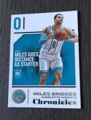2018-19 Chronicles MILES BRIDGES #75 RC Hornets Rookie Card