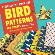 Origami Paper 100 sheets Bird Patterns 6" (15 cm)