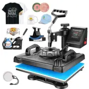 Heat Press Machine for Tshirts, 5 in 1 Heat Transfer Machine, 12" X 15" Heat Pri