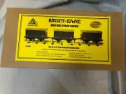 Bassett-Lowke BL99030 Set of 3 x 12 Ton Ventilated Goods Vans O Gauge NEW