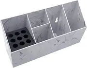 HAKIDZEL Storage Box Hair Styling Tools Box Scissor Comb and Clipper Holders Barber Station Organizer