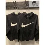 【AND.】NIKE NSW SWOOSH HOODIE 帽T 大勾 隱形小勾 黑 男款 DA0111-010