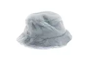 New Era Teddy Fur Bucket Hat (Blue) - UTGT519