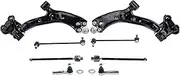 8 Pcs Front LH RH Lower Control Arm W Ball Joints K750297 Compatible With CR-V 2007-2011
