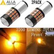 Alla Lighting 39-SMD 1157 BAY15D Amber Yellow LED Turn Signal Blinker Light Bulb (for: Volvo)