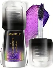 Glitter Liquid Eyeshadow, Shimmer Liquid Color Shift Eyeshadow, Long Lasting Christmas Halloween Makeup Eyeshadow Liquid. Its Extreme Forty Consistency Leaves Ease