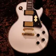 Epiphone Inspired by Gibson Custom Lightweight Les Paul Custom Alpine white #250