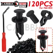 120pcs Fender Bumper Clips Retainer Rivet for Cub Cadet Case IH Suzuki LTR450 (for: Suzuki)