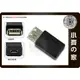 小齊的家 Micro USB 母 轉 USB 母 母轉母 母對母 充電 傳輸 傳輸線 延長 接頭 轉接頭 轉換頭-免運費