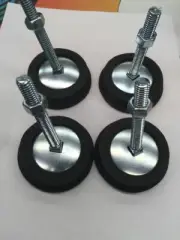 Standard pinball machine leg leveler and rubber feet pack