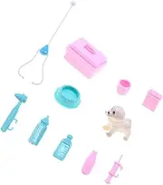 Gadpiparty Simulation Vet Tools Tool Kit Props Pretend Play Medical Kit for Boys and Girls