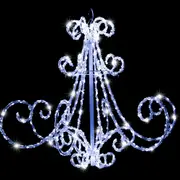LED Acrylic Chandelier Flashing available in 2 colors