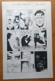 Gary Chaloner Original Comic Art - Olympians Bk 2 Page 17 - Killing Joke Homage