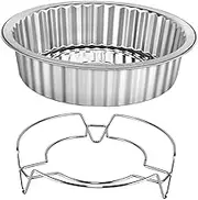 CONGARTENO Professional Kitchenware 2pc Pot Rack Dish Basin Ramen Hot Pot Soup Seafood