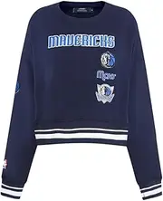 Pro Standard Women's NBA Dallas Mavericks Retro Classics Crewneck Sweatshirt