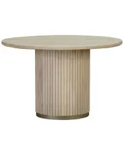 TOV Furniture Chelsea Round Dining Table NoSize Grey