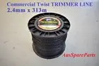 Commercial Twist TRIMMER LINE 2.4mm x 313m 3LB Whipper Snipper Cord