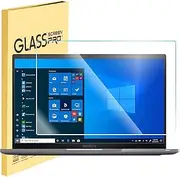 15.6" Laptop Screen Protector Tempered Glass (345x194mm/ W x H) for 15.6" HP/Dell/ASUS/Sony/Samsung/Lenovo/Acer/MSI/LG/Razer Blade 15.6" 16:9 Laptop, 9H Hardness, Anti Fingerprint, Bubble Free
