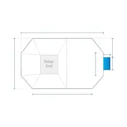 Grecian Pool Cover - Center Steps