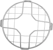 HAWILLOSCH Motorcycle Front Light Guard Protector Universal Headlight Lens Cap Retro Lampshade Mesh Design Protection