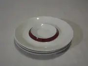 3 BLOCK SPAIN BIDSOA FLAMENCO SAUCERS
