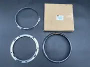 MG TF, MGA, Austin Healey Bugeye Sprite Headlight Rim And Retaining Rings New