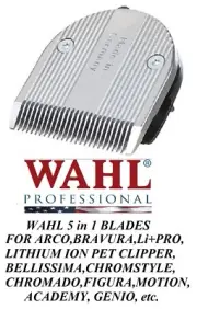 Wahl FINE Replacement Blade for BRAVURA,ARCO SE,CHROMADO Li Pro Clipper 5 in 1