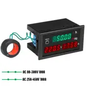 AC 110V 220V 380V 100A Voltmeter Ammeter Frequency Time Voltage Amp Panel Meter