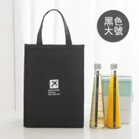 在飛比找momo購物網優惠-【PUSH!】戶外休閒用品手提加厚便當包保冷保鮮保溫袋便當包