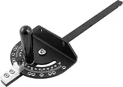Fulton Precision Miter Gauge with a Standard Slot (3/4" x 3/8") Steel Bar Equipped with Adjustable Spring Loaded Plungers and Removable Retaining Disc
