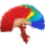 Marabou Feathers Fan Props Party Wedding For DIY Carnival Decoration Craft Party