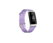 Bands Compatible With Fitbit Charge 3,Woven Fabric Breathable Watch Strap - Purple