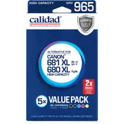Calidad Canon PGI680/CLI681 XL 5 pack