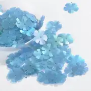 Plum Flowers Cup Sequins - 14mm Flower Sequin Garment Decor Craft Supplies 10g