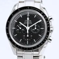 在飛比找Yahoo!奇摩拍賣優惠-Omega 歐米茄 超霸系列專業登月錶42mm計時腕錶 背透