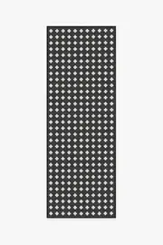 75' x 215' | Machine Washable Runner Rug | Kid & Pet Friendly | Indoor Rug | Adde Black Outdoor Rug | Ruggable