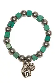 Elephant Charm Bracelet--KII-BR335