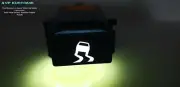 x1 White Led Globe (ONLY) Suits FORD TERRITORY TURBO TRACTION CONTROL SWITCH