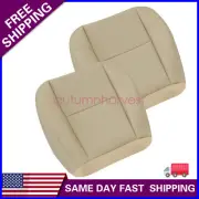 For Cadillac Escalade ESV EXT 2009-2013 Driver & Passenger Bottom Seat Cover Tan