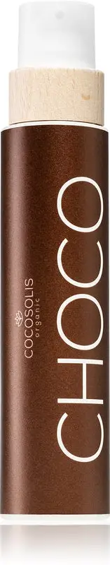 COCOSOLIS CHOCO tanning and treatment oil without protection factor with chocolate fragrance 200 ml