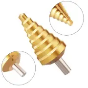 Drilling Bit Woodworking 8 Step Spiral Groove Conical 8 Step Spiral Groove