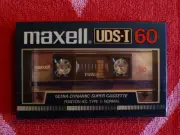 MAXELL UDS-I 60 MINUTE BLANK AUDIO ULTRA-DYNAMIC SUPER CASSETTE TAPE *NEW*