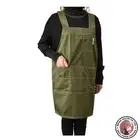 NEW Mother's Day Ai Indigo H-Shaped Apron Plain 6 Pockets Includes Pen Holder