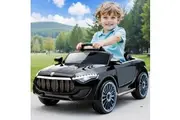 Kids Ride On Car Electric Toys 12V Battery Remote Control Black MP3 LED