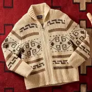 Pendleton Men's The Original Westerley Zip Up The Big Lebowski Cardigan Sweater
