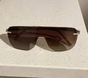 MacV Shield Sunglasses Brown Gradient Lenses NWT (McPherson And Valentine)