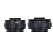0.35X 0.5X C mount Lens Adapter Focus Adjustable Camera Installation C mount Adapter to New Type Trinocular Stereo micro