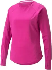 PUMA Golf Women’s CLOUDSPUN Long Sleeve Shirt XXL NEW FESTIVAL FUCHSIA HEATHER