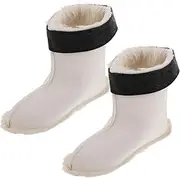 DECOMELODY Men's Rain Boots Liner 1 Pair Thick Warm Liners for Winter Detachable Boot Inserts Fleece